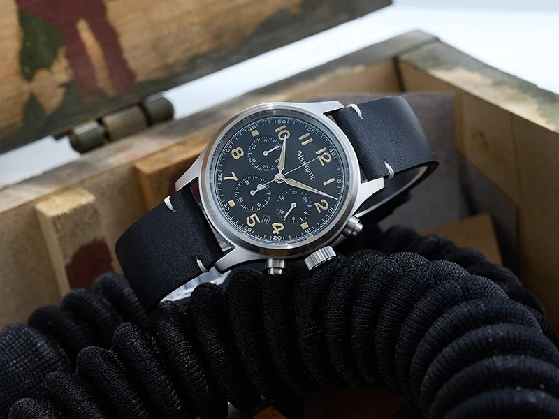 Milifortic Men's Solar Chronograph Sapphire Watch - Product Image 8