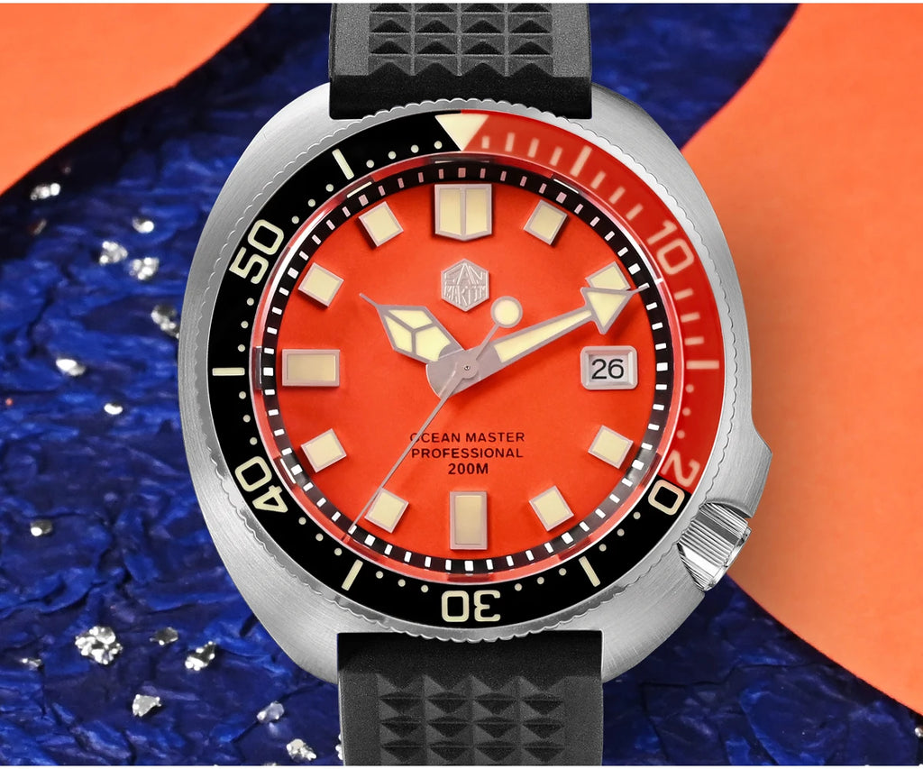 San Martin Men Automatic Watch Military Mechanical - Product Image 9