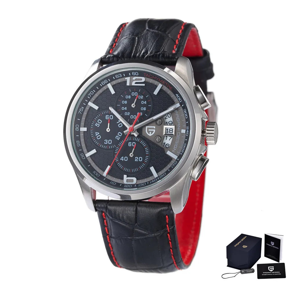 PAGANI DESIGN Men Quartz Military Watches - Product Image 22