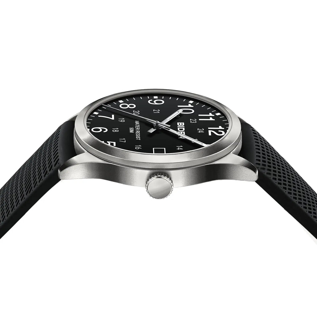 VASTARA vastara - biden men's watch quartz sports unisex timepiece - waterproof metal watch (USA)