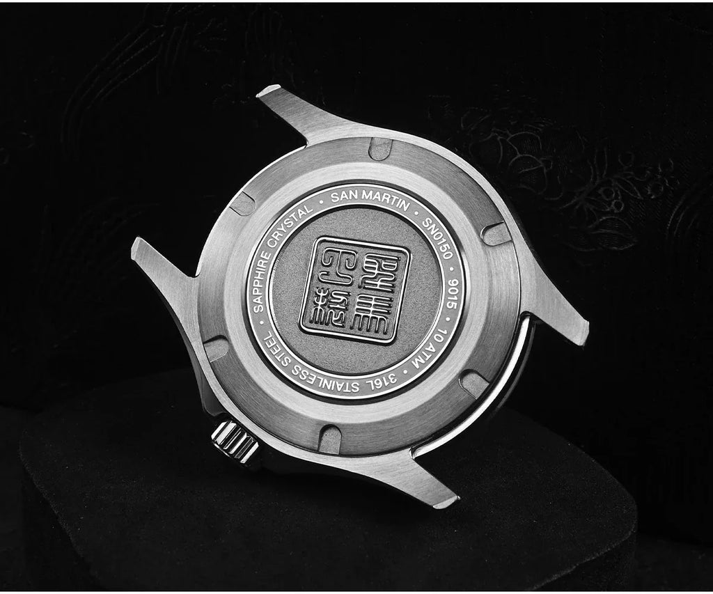 San Martin SN mm Guilloche MOP Dial Gada Watch - Product Image 11