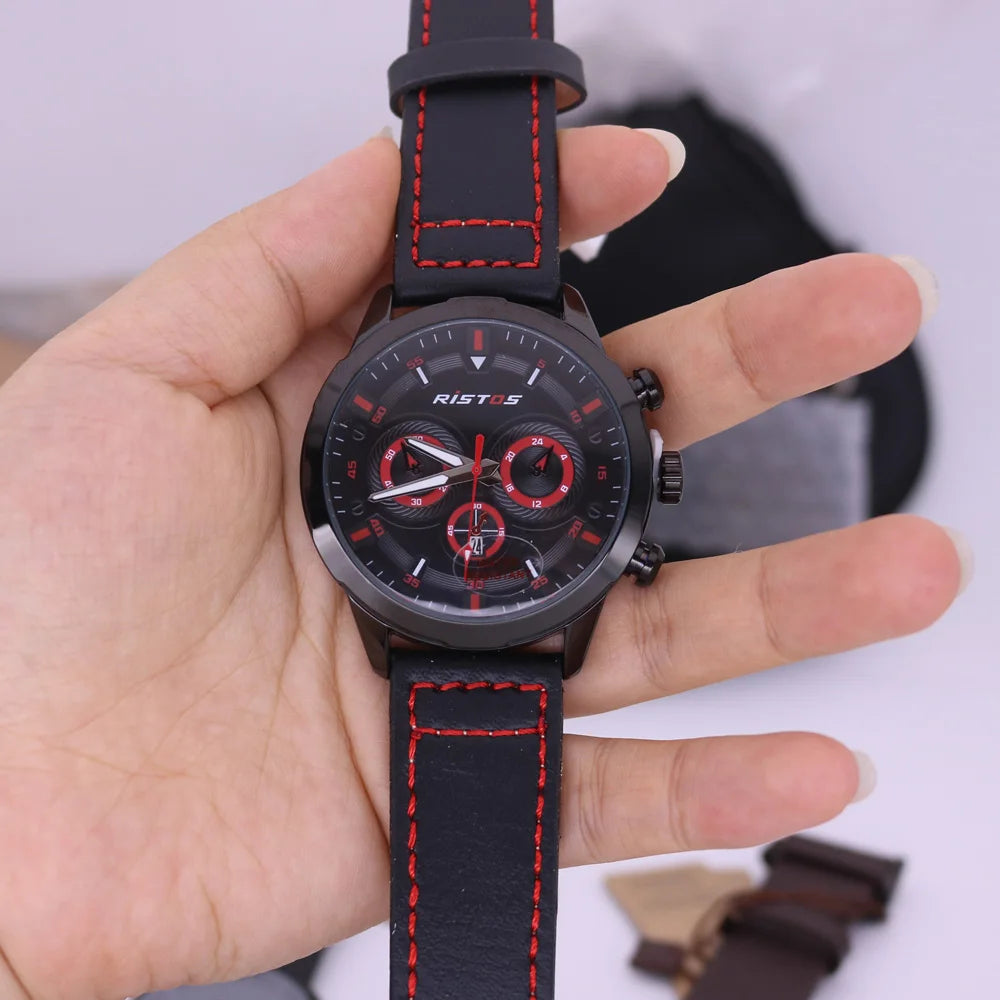 vastara miyota sport punk watch trade in leather models watch 29 - classic unisex timepiece with stainless steel (USA)