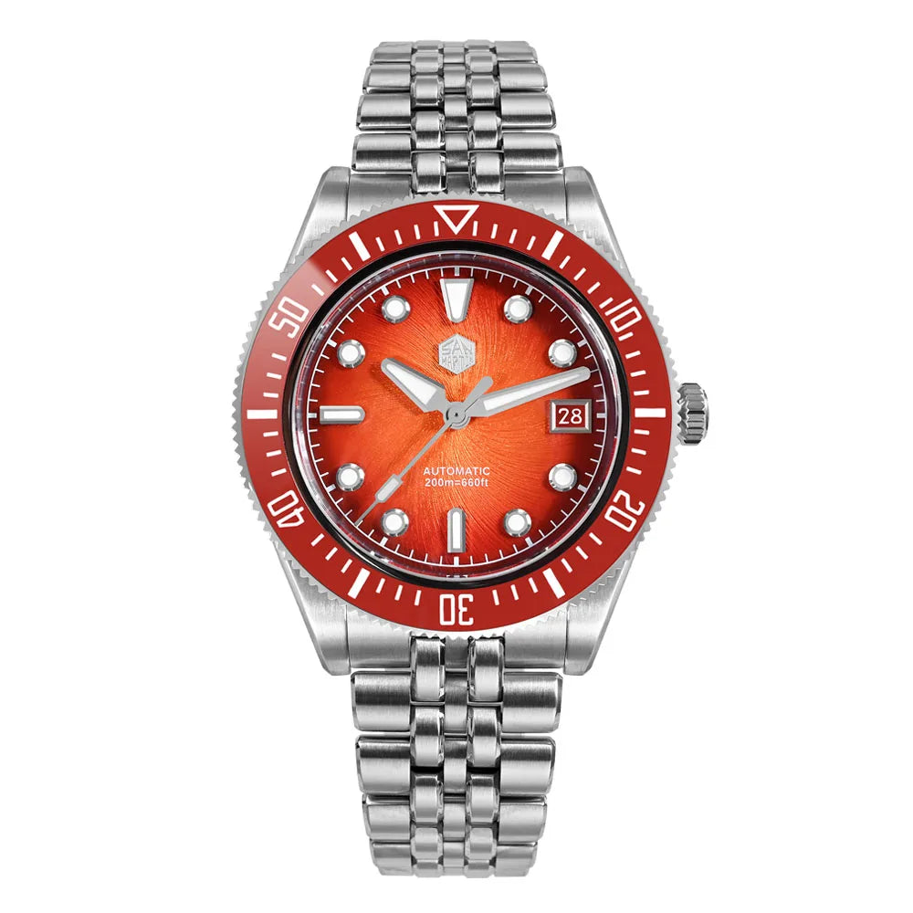 San Martin .mm mm Enamel Spiral Vortex Dial Men - Product Image 53