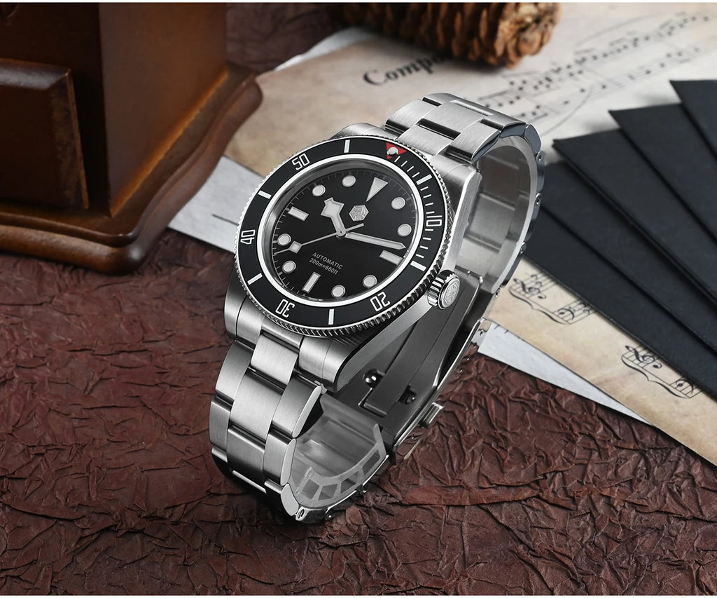 San Martin mm Retro Luxury Diver Watch NH - Product Image 13