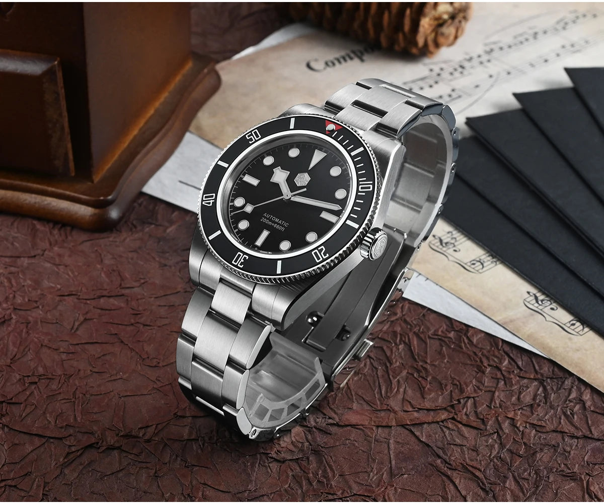 San Martin mm Retro Luxury Diver Watch NH - Product Image 13