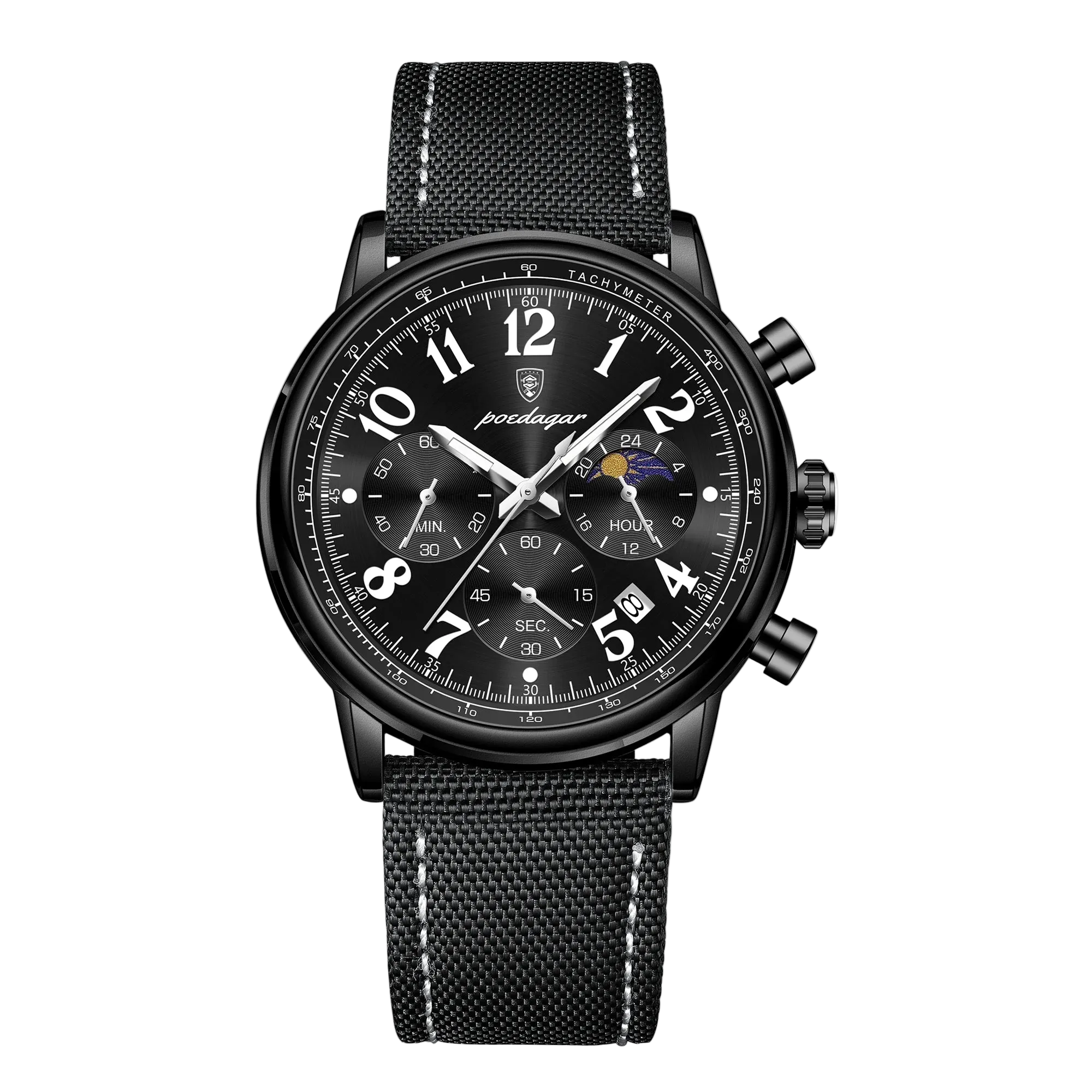 POEDAGAR Luxury Sports Military Men Watch - Product Image 28