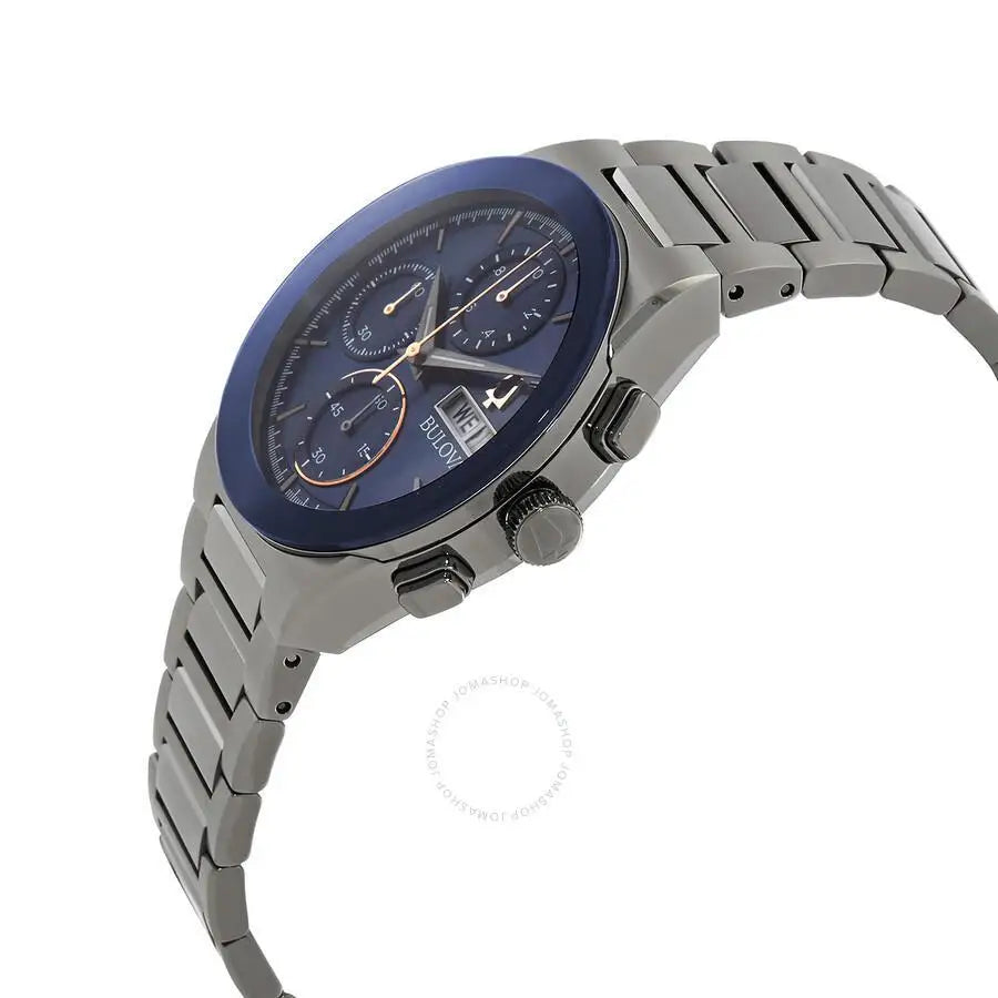 Bulova | Millennia Chronograph Quartz Blue Dial - Product Image 2