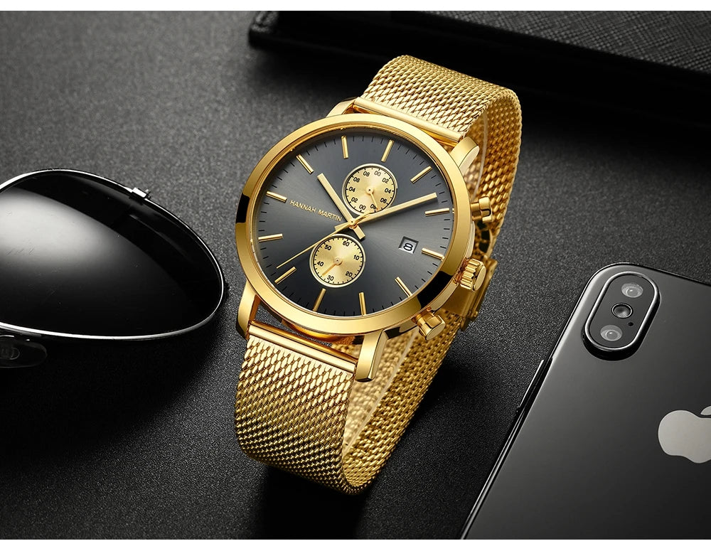 Stainless Steel Men Watch Multifunctional Dial - Product Image 8