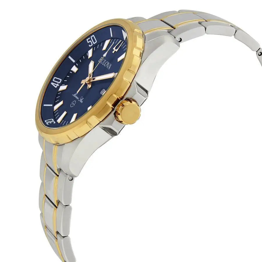 Bulova | Marine Star Quartz Blue Dial Men's Watch - Product Image 2