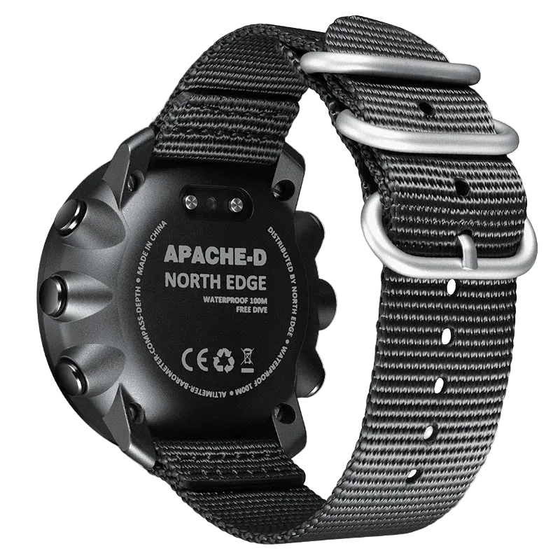 NORTH EDGE APACHE-D Men Free Dive Digital Watch - Product Image 4