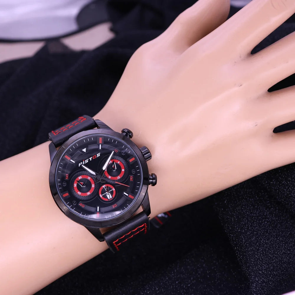 vastara miyota sport punk watch trade in leather models watch 5 - classic unisex timepiece with stainless steel (USA)