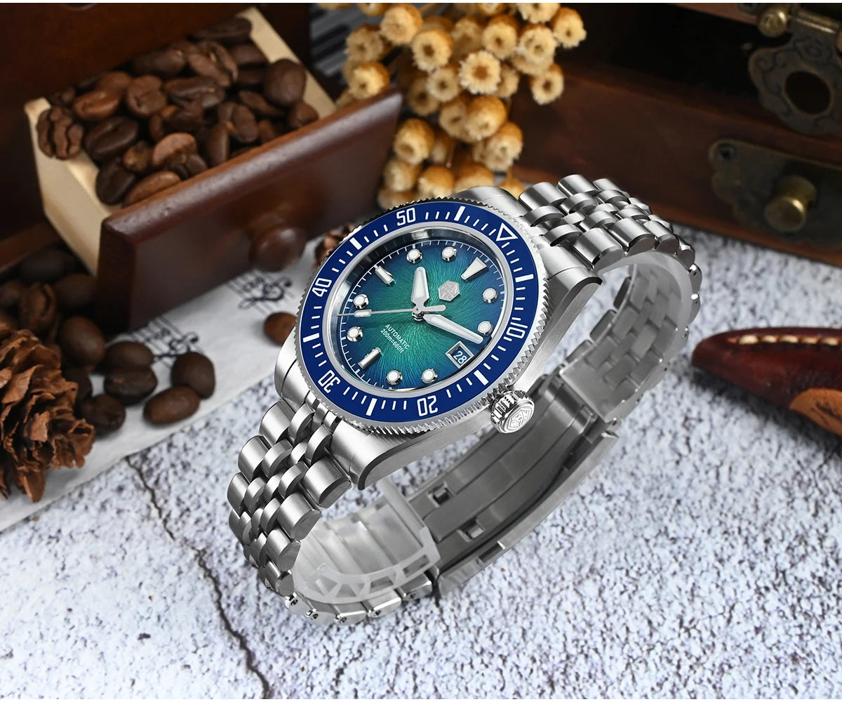 San Martin .mm mm Enamel Spiral Vortex Dial Men - Product Image 17