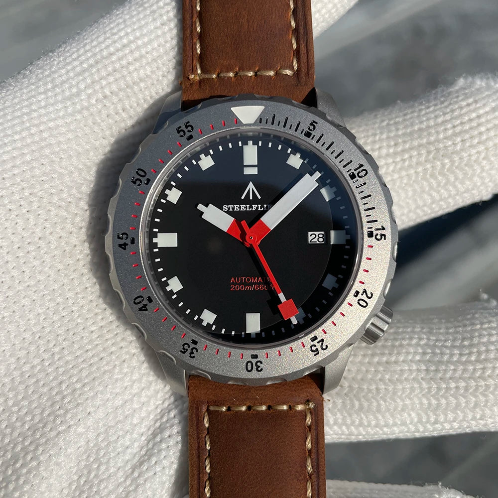 vastara sapphire steelflier official sf752 watch 24 - classic unisex timepiece with stainless steel (USA)