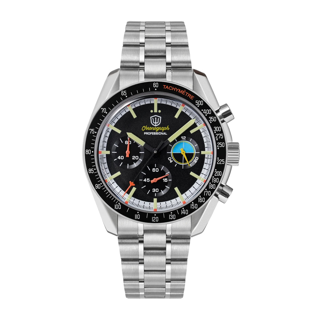 vastara chronograph sapphire dives wd1863 multifunctional chronograph vk63 bubble sapphirewaterproof reloj watch 55 -