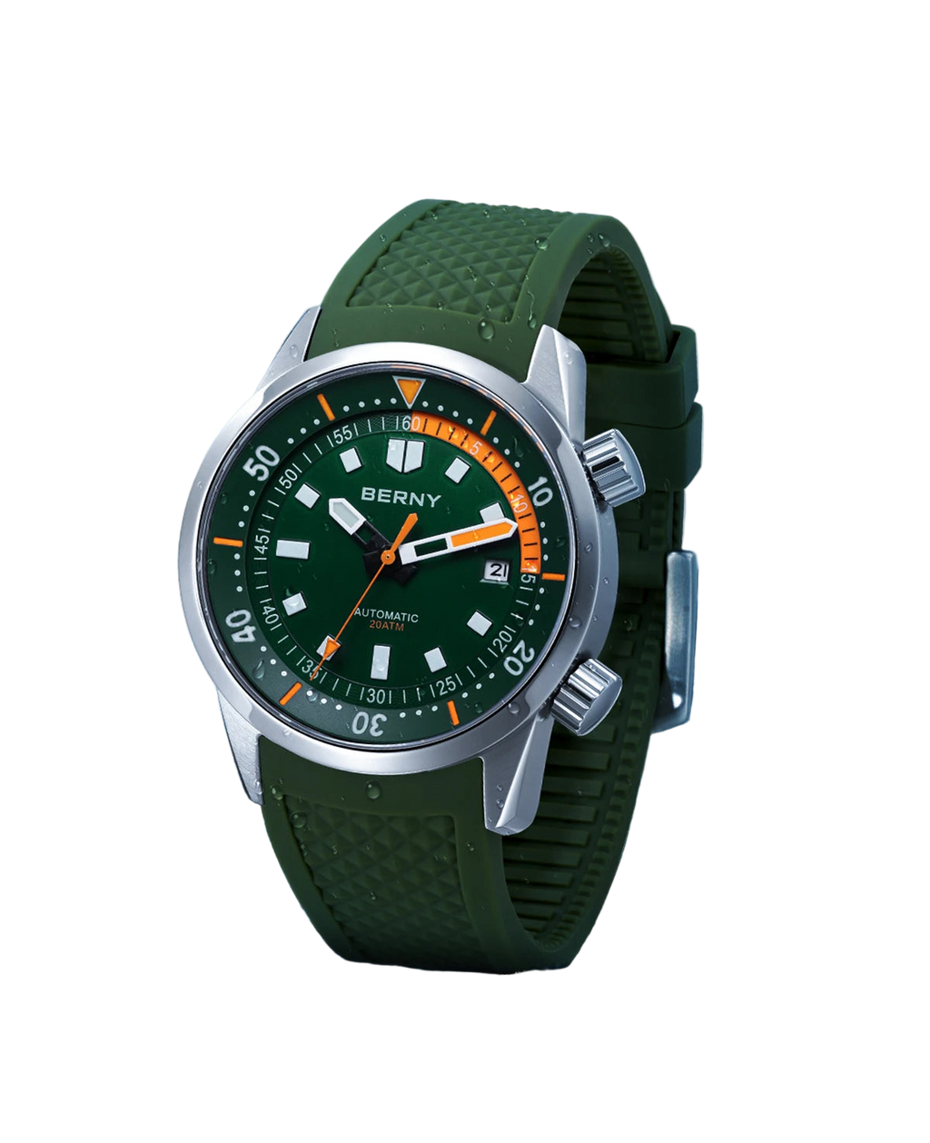 vastara - berny professional dive watch 200m watch 9 - sports unisex timepiece with waterproof (USA)