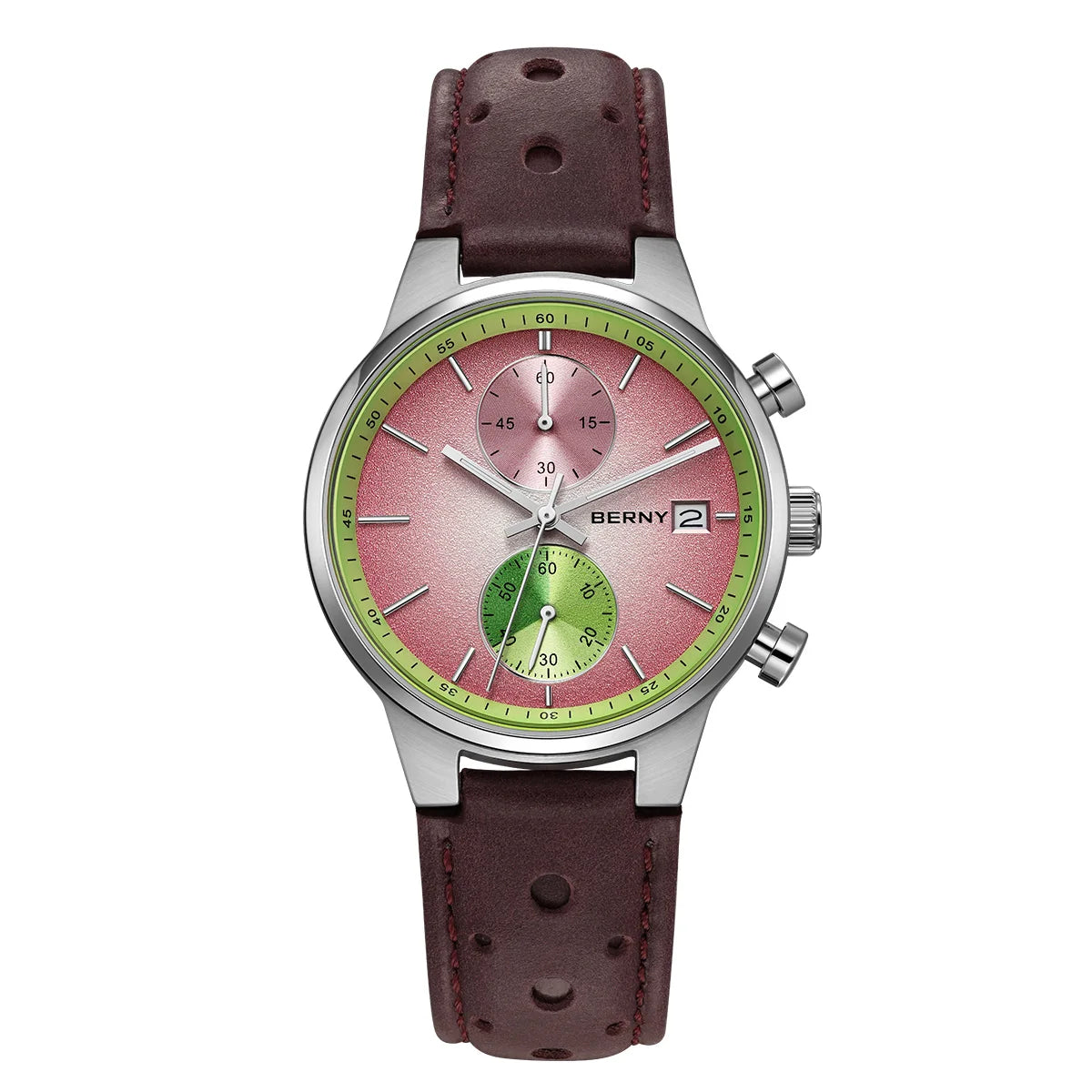 vastara - men's chronograph watch with luminous display watch 30 - casual unisex timepiece with chronograph (USA)