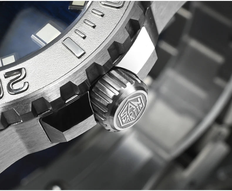 San Martin Men Automatic Watch Pilot mm Mechanical - Product Image 2