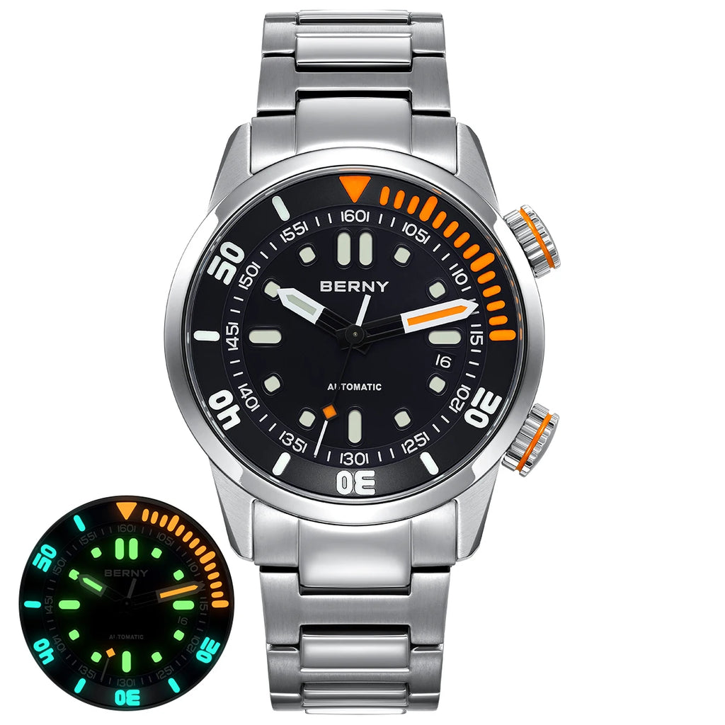 vastara - deepforge™ pro 200m watch 11 - classic unisex timepiece with waterproof (USA)
