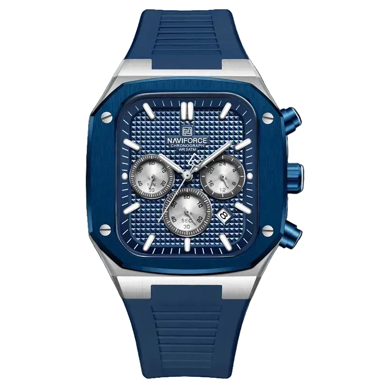 vastara naviforce sport original army business chronograph military clock gift 8037 watch 42 - business unisex timepiece