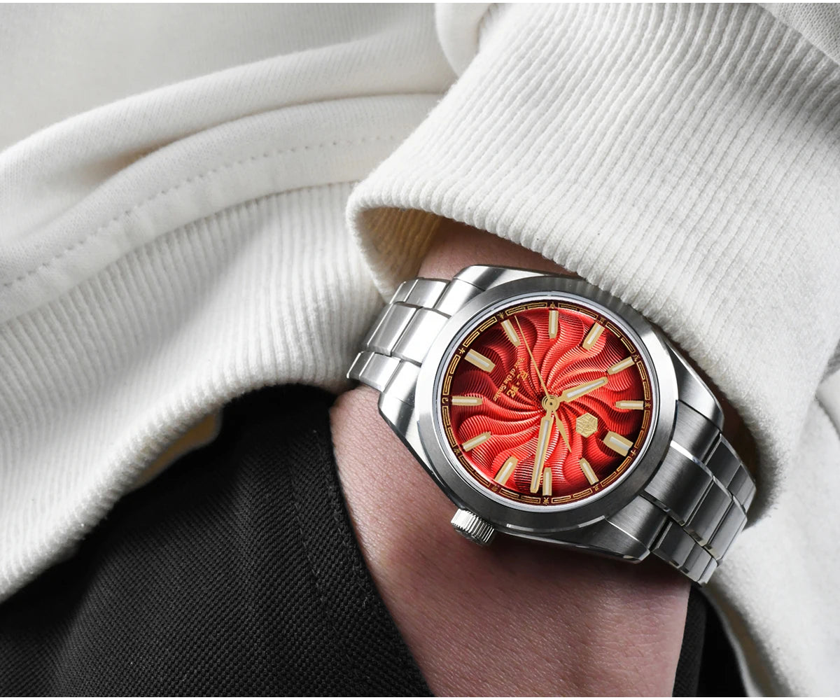 San Martin Guilloche Dial Snake Year mm Miyota S - Product Image 14