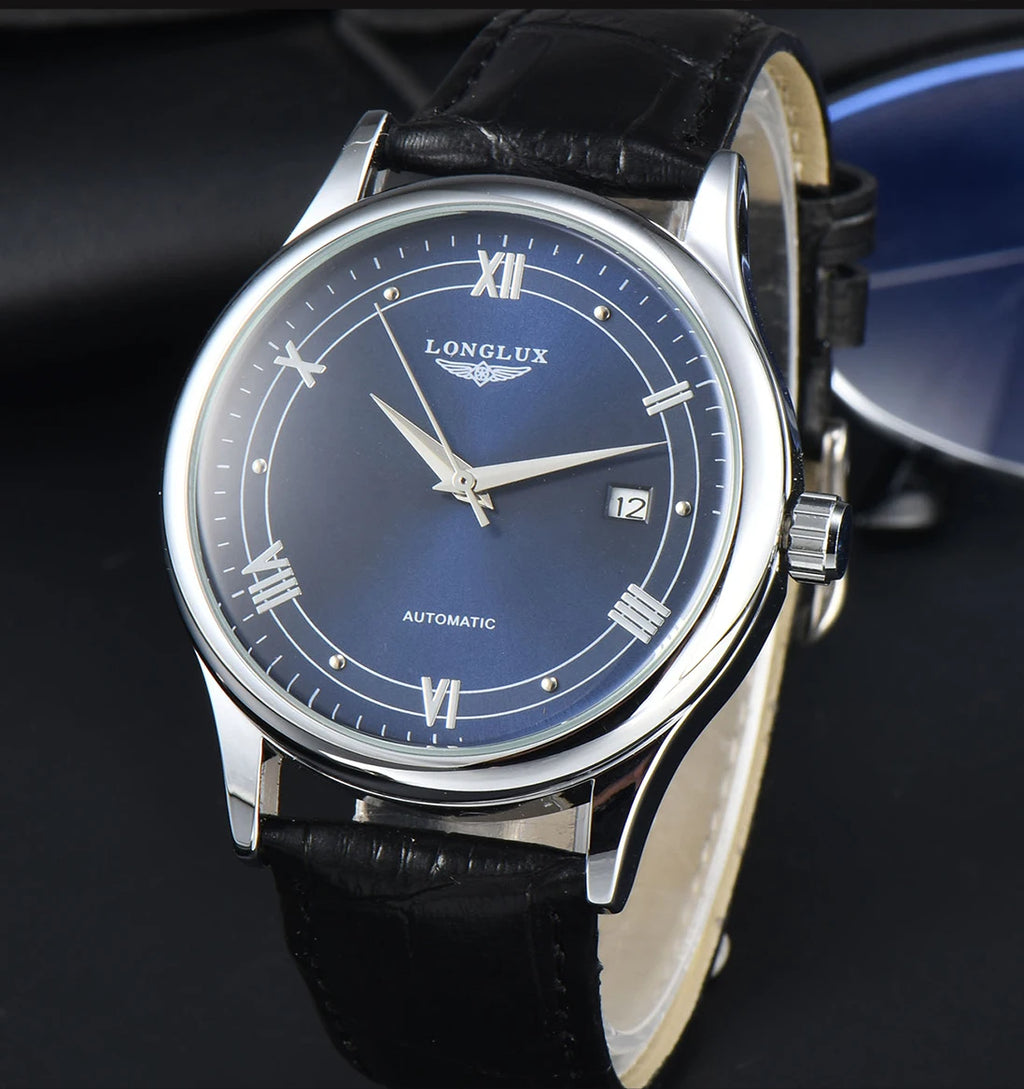 vastara longlux wholesale es simple versatile date leather gift watch 16 - classic unisex timepiece with stainless steel