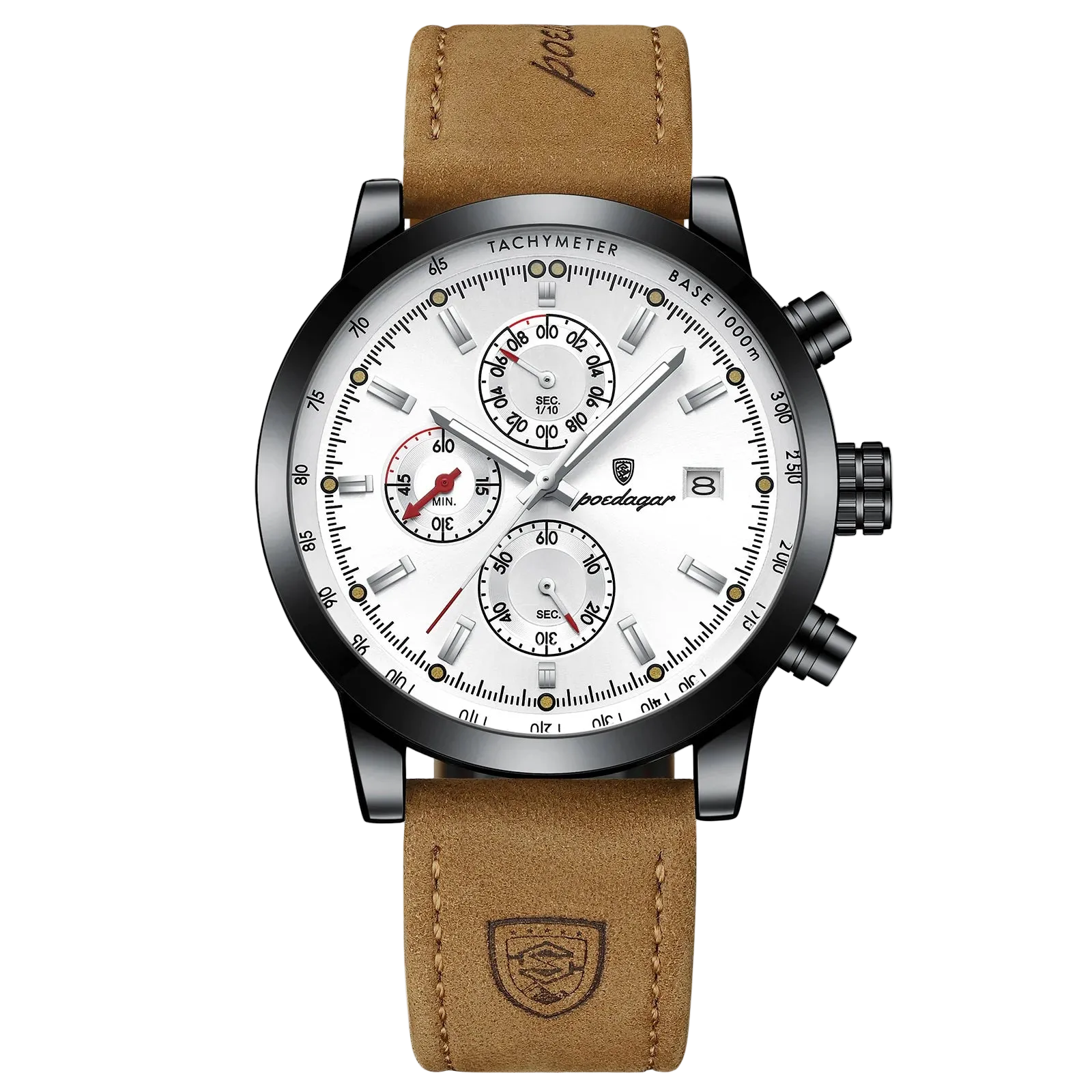 POEDAGAR Luxury Trendy Man Watch Date Waterproof - Product Image 24