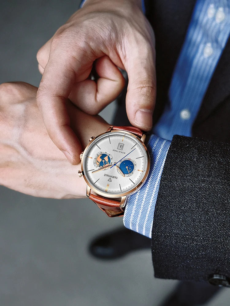 Mark Fairwhale Brand Fashion Wristwatch Men - Product Image 9