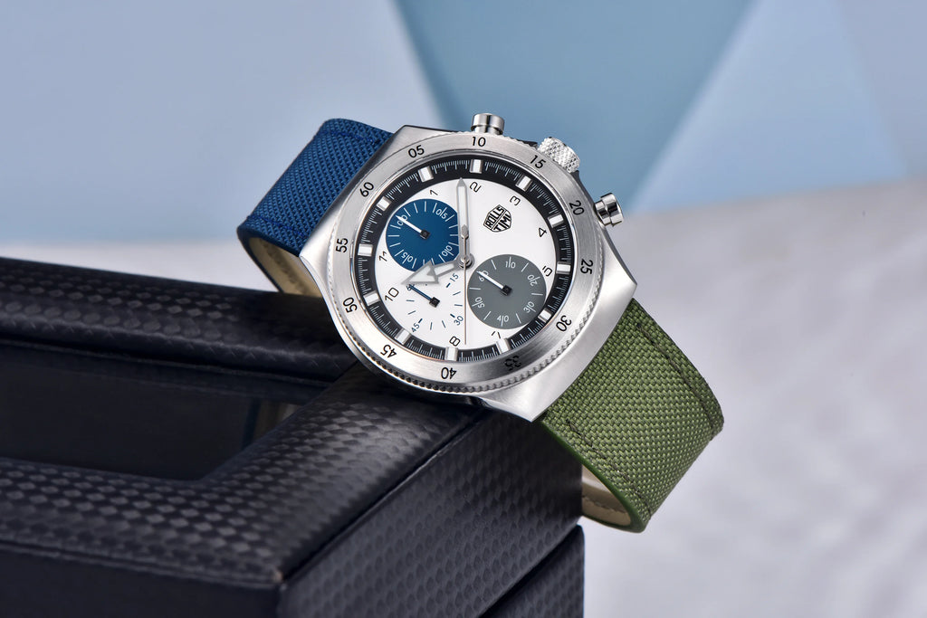 vastara rollstimi 's es chronograph for gift sapphire mirror stainless steel watch 19 - classic unisex timepiece with