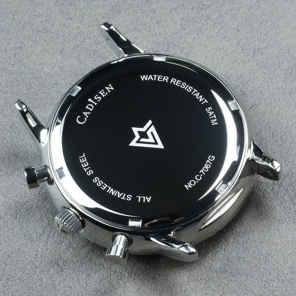 VASTARA vastara chronograph cadisen chronograph s - chronograph unisex timepiece - chronograph stainless steel watch (USA)