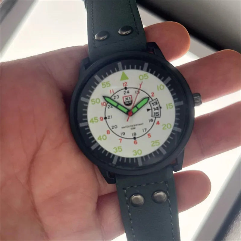 vastara reloj hombre xinew es for leather band simple sports date wristes relogios masculinos genuine leather with genuine