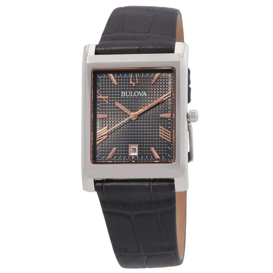 Bulova | Sutton Quartz Grey Dial Watch B - Luxury Watch with precision timepiece