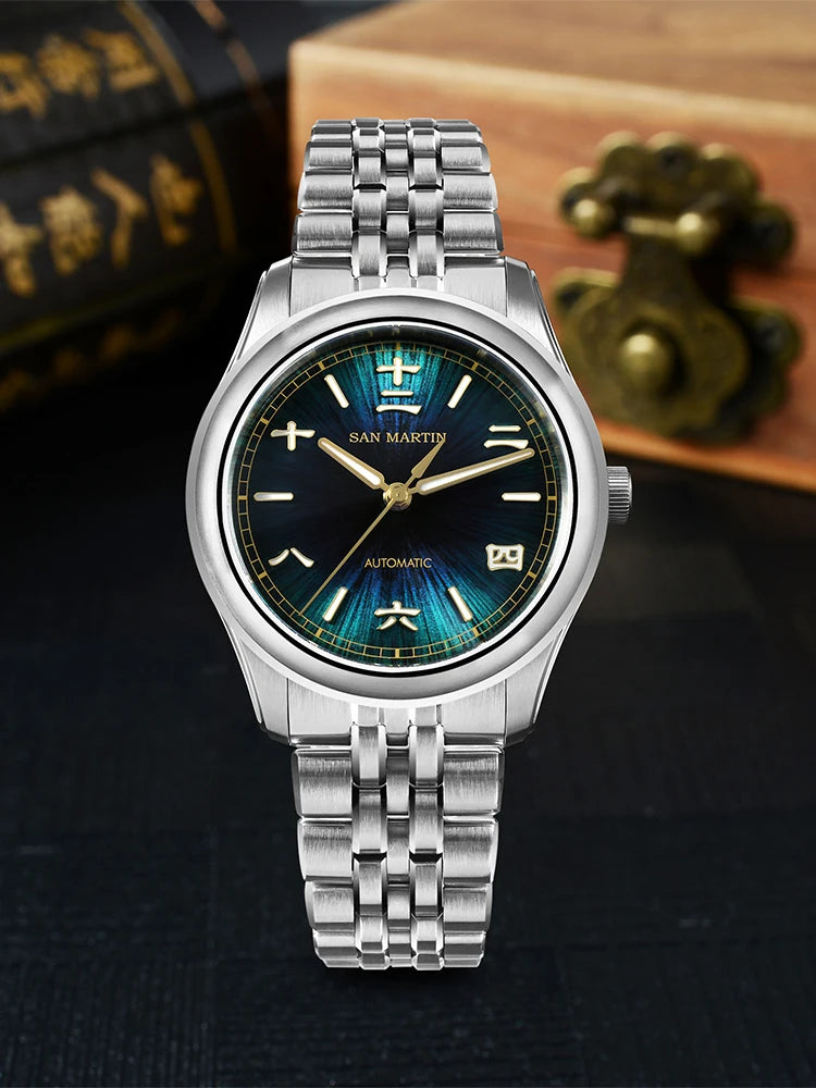 San Martin mm Gada Watch Chinese Style Original - Product Image 3