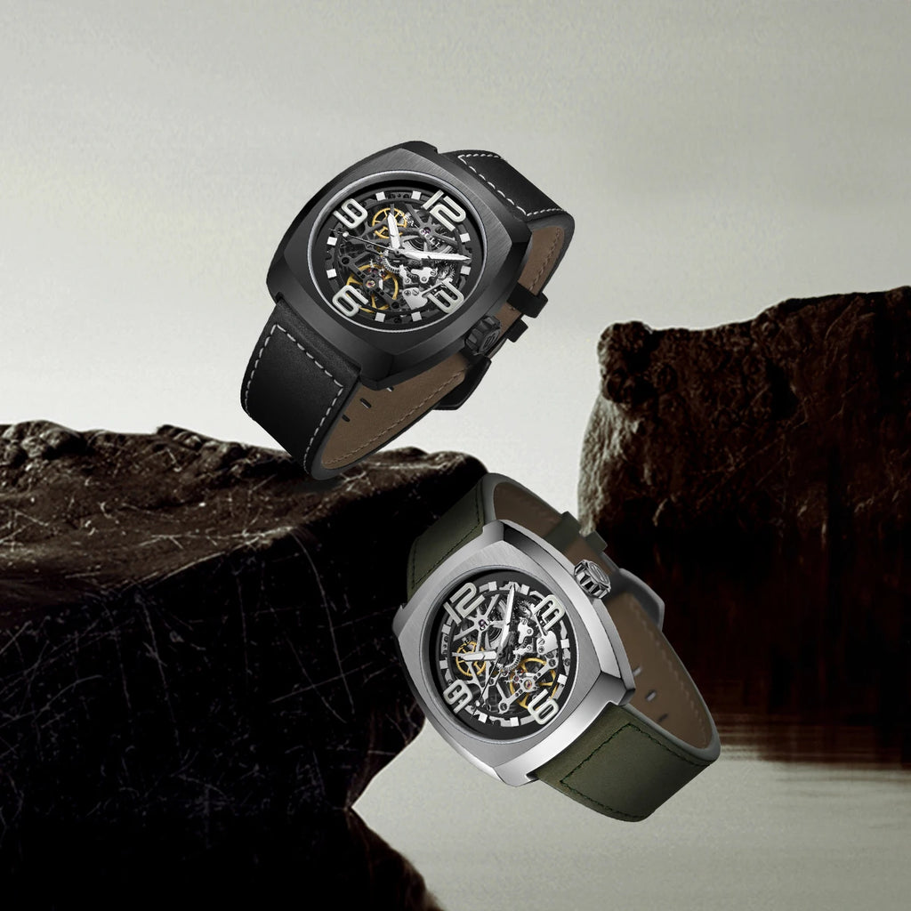 Seagull Men's Mechanical Watches MM Skeleton Dial - Product Image 4