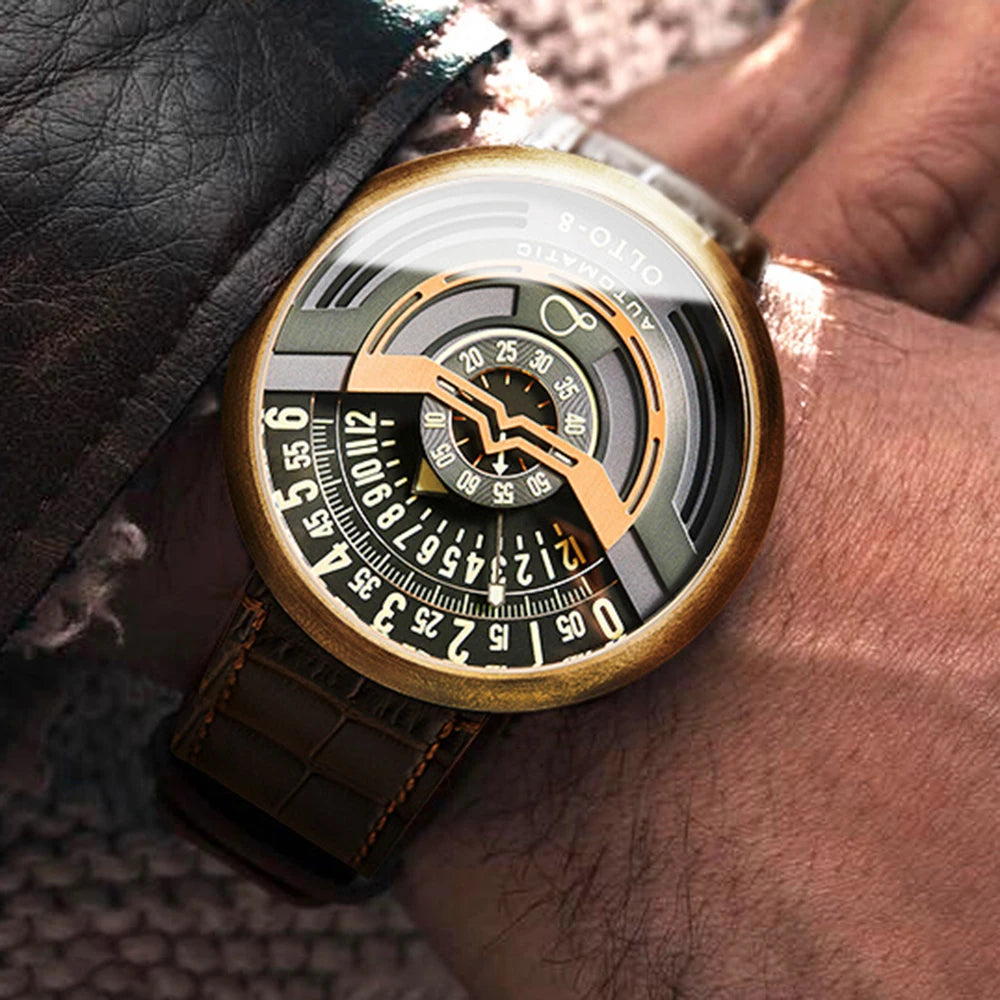 vastara olto-8 edition wristes sports 46mm stainless steel luminous clocks watch 7 - sports unisex timepiece with stainless