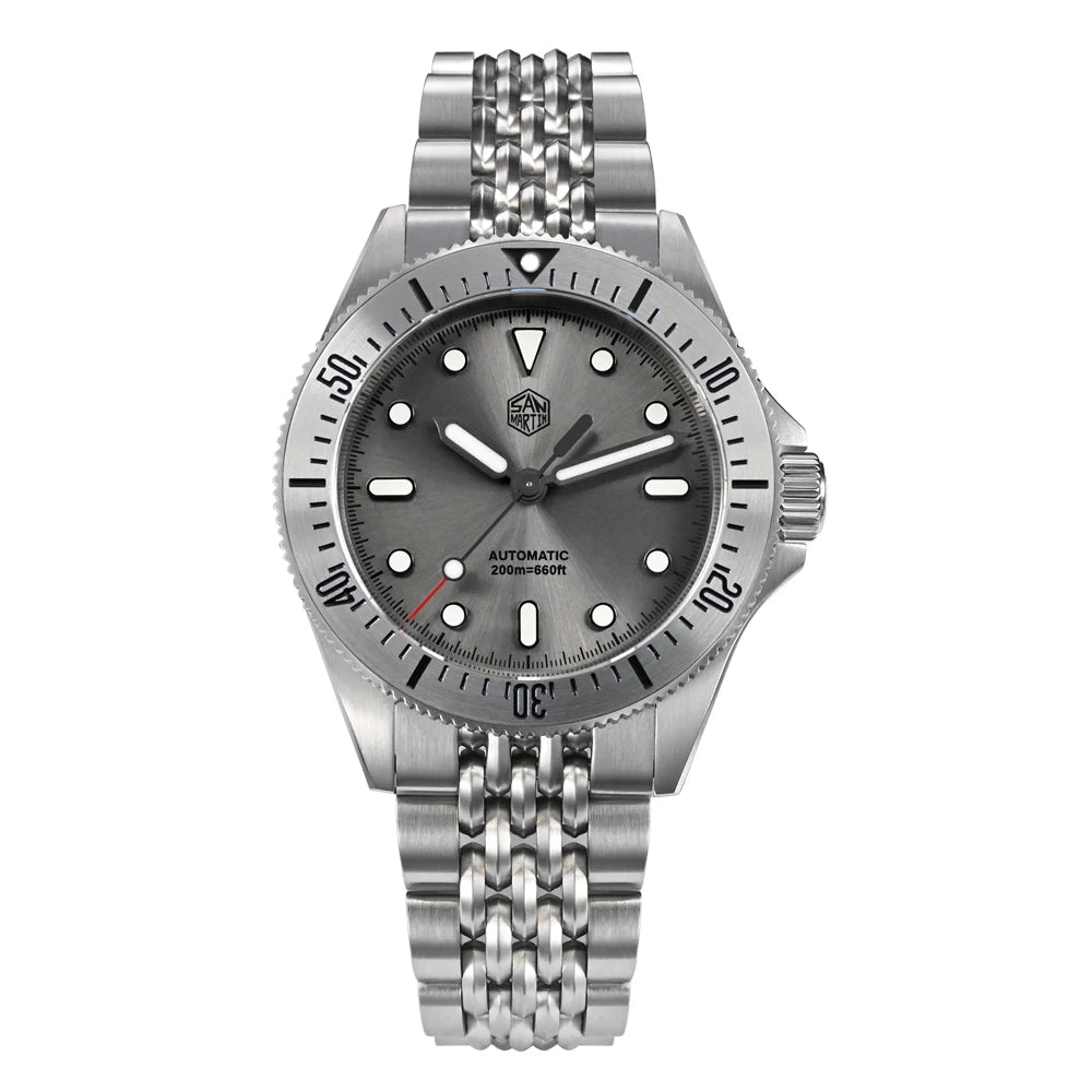 San Martin .mm NH Watch Men Diving Sport Saat On - Product Image 32