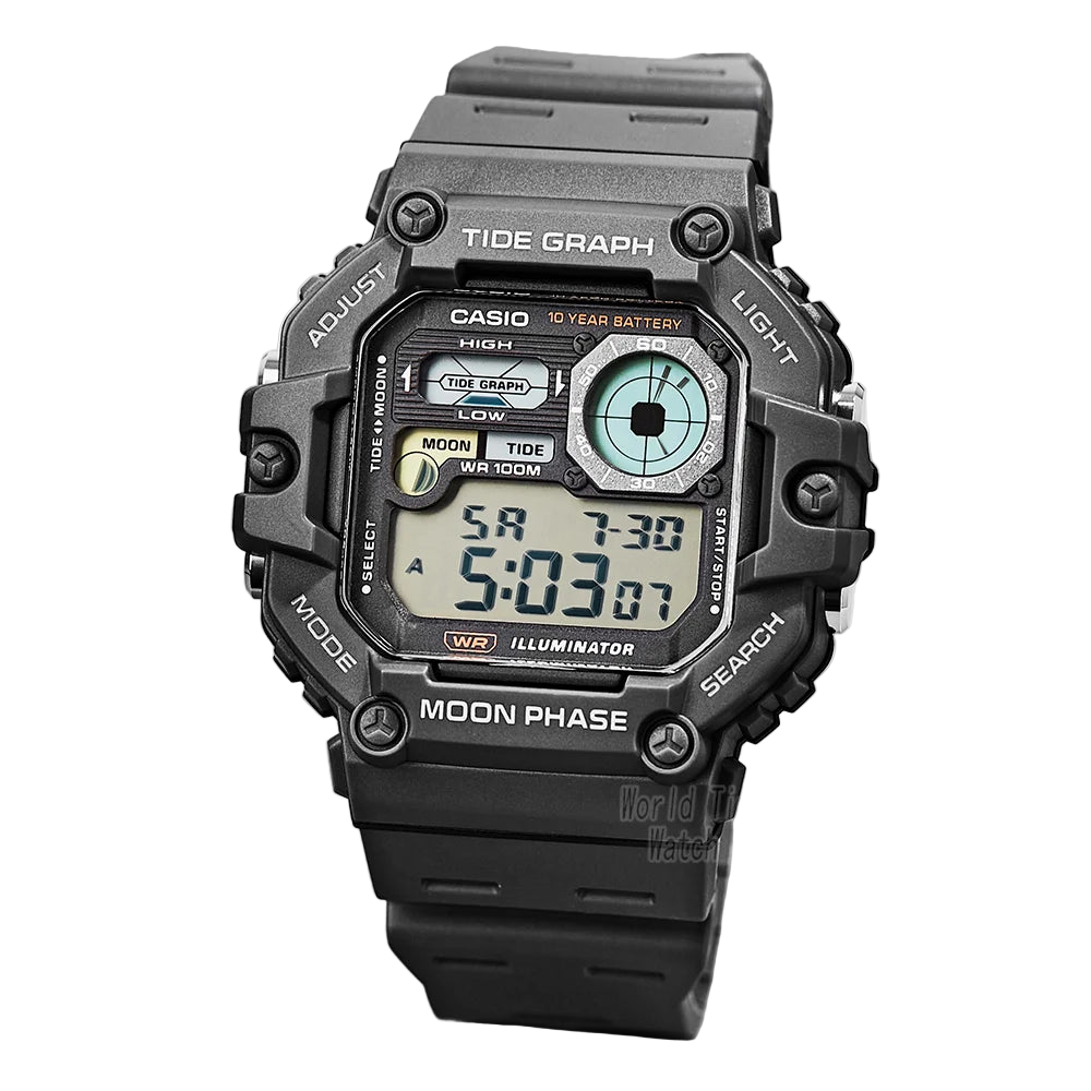 VASTARA vastara - casio x trek pro men s digital sports outdoor watch unisex timepiece - waterproof metal watch (USA)