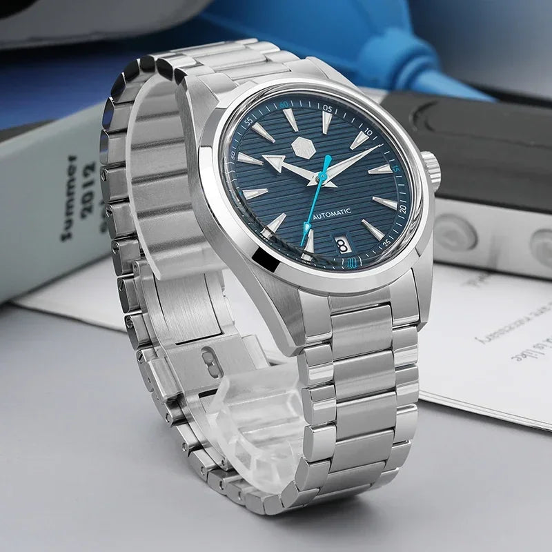 San Martin SNW V Men Watch NH Movement Sapphire - Product Image 41