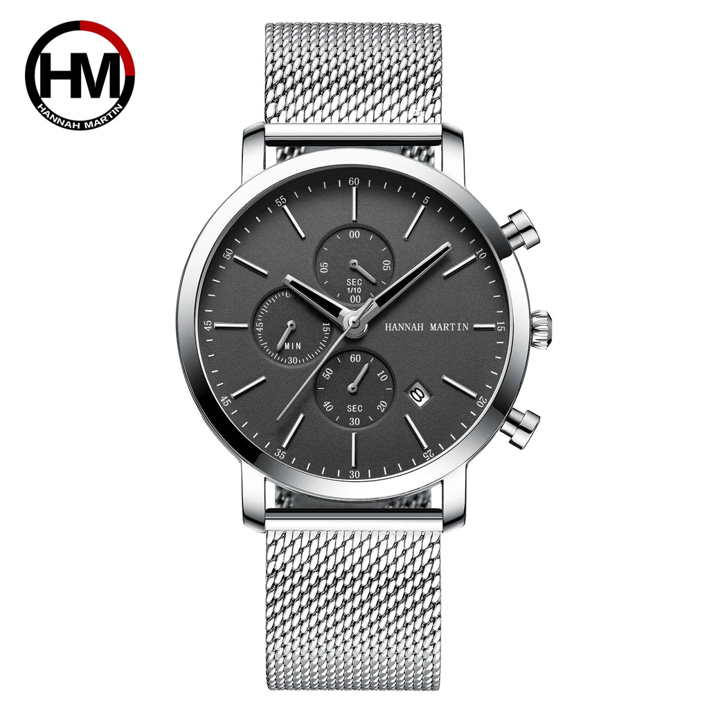 vastara business stainless steel watch 37 - business unisex timepiece with stainless steel (USA)
