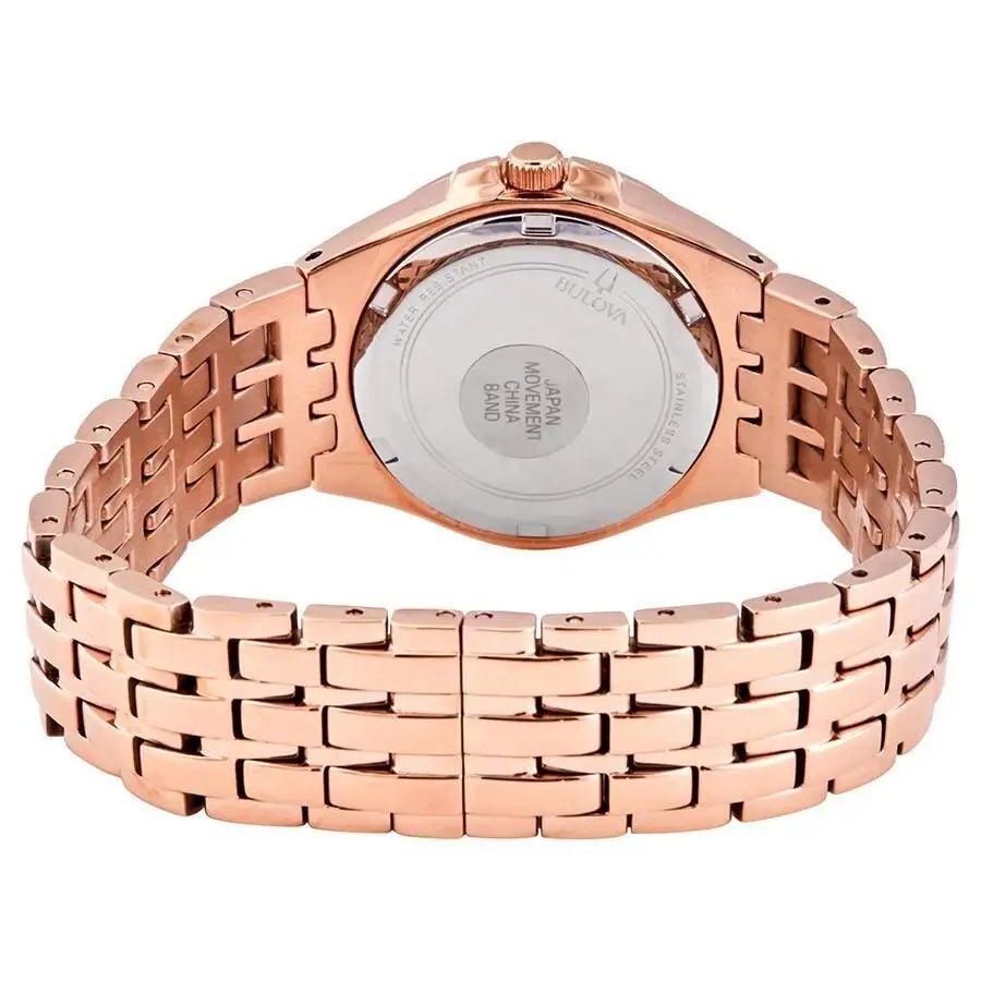 Bulova | Phantom Rose Gold-tone Baguette Swarovski - Product Image 3