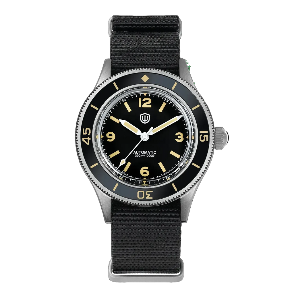 watchdives wd50ti titanium automatic dive watch 300m nh35 men’s mechanical watch sapphire ceramic bezel super luminova c3