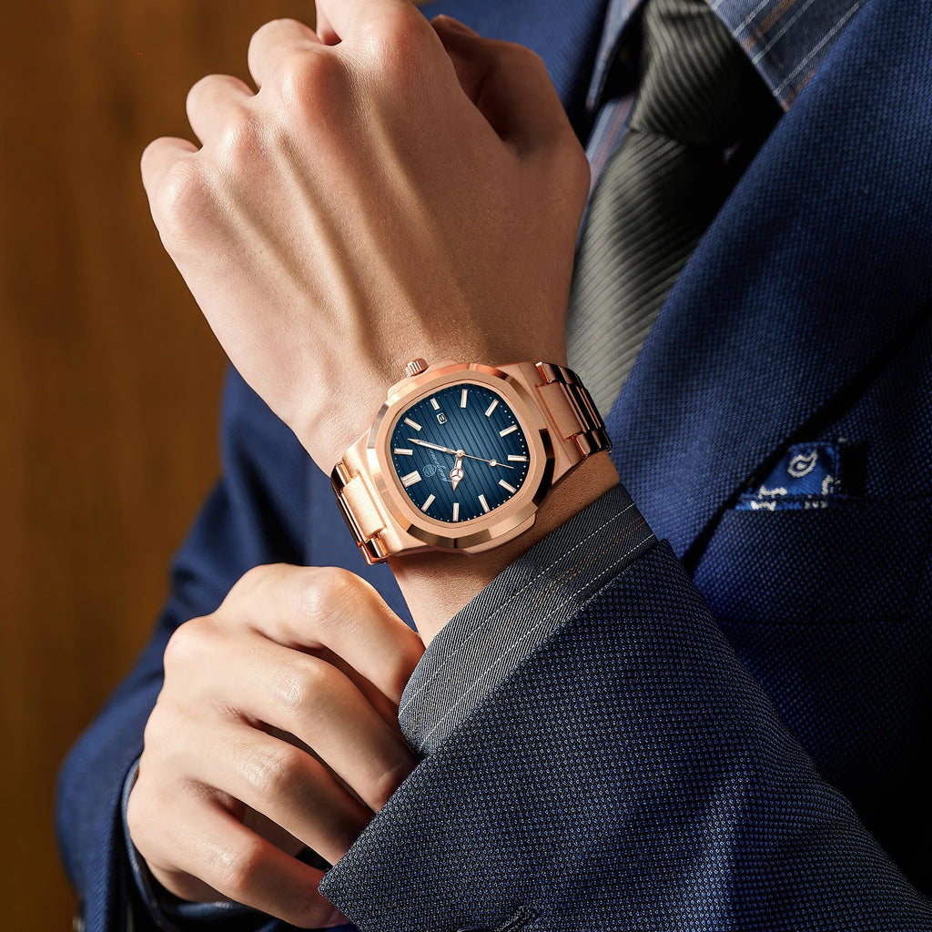 vastara - apexsquare luxe diver quartz watch watch detail - reliable movement, waterproof, waterproof casual design (USA)