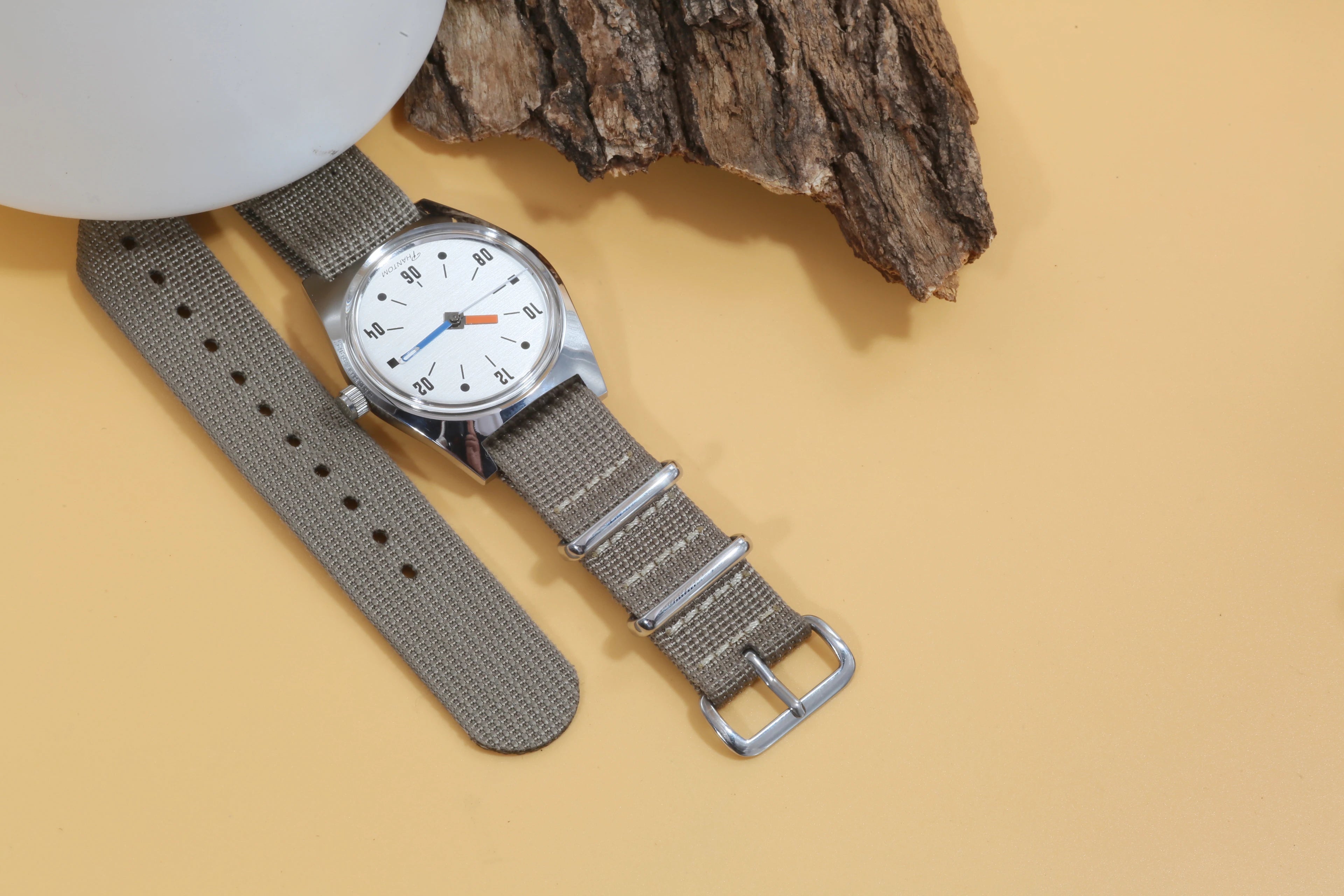 vastara 7120 hand wind 36mm retro business watch 12 - business unisex timepiece with stainless steel (USA)