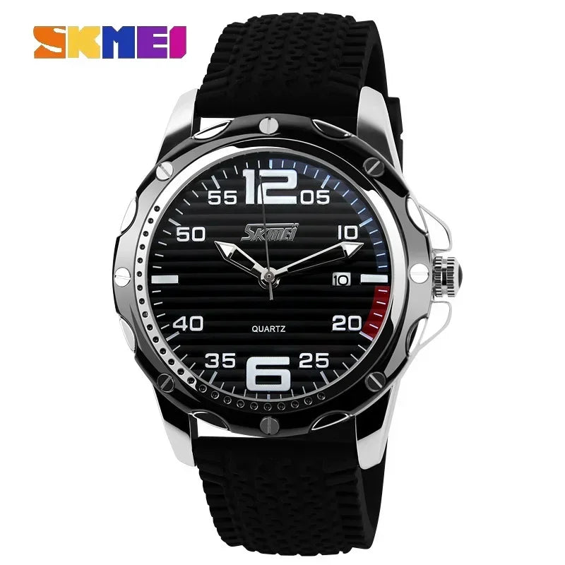 vastara skmei 0992 sports s wristes for date week shockproof calendar clock reloj hombre 9288 - sports unisex watch with