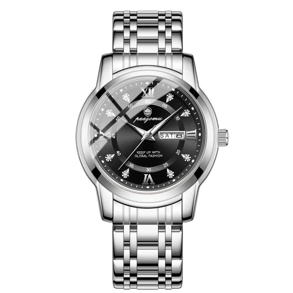 vastara - business men watch date week waterproof luminous watch 8 - casual unisex timepiece with waterproof (USA)