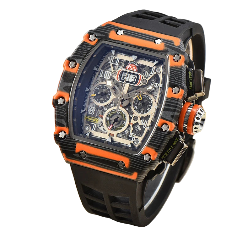 vastara - vortexedge quartz sport watch watch 10 - casual unisex timepiece with stainless steel (USA)