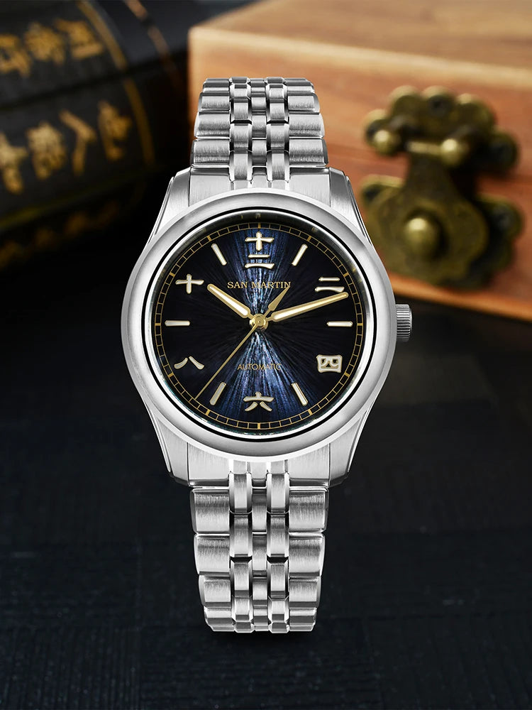 San Martin mm Gada Watch Chinese Style Original - Product Image 2