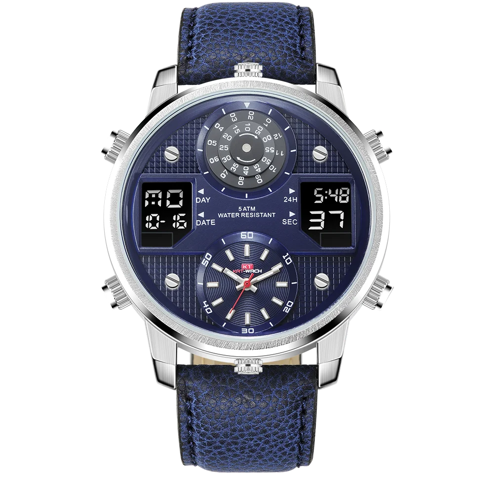 Minimalist Men's Watch - Triple Movement Quartz - Product Image 2