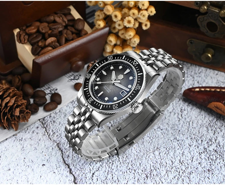 San Martin Men Diver Watch Automatic Mechanical - Product Image 9