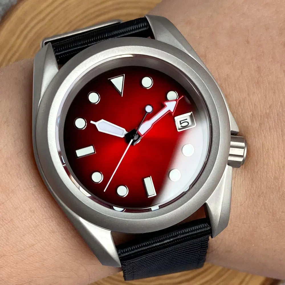 Tandorio Black MOP Shell Dial Lume mm NHMechanical - Product Image 16