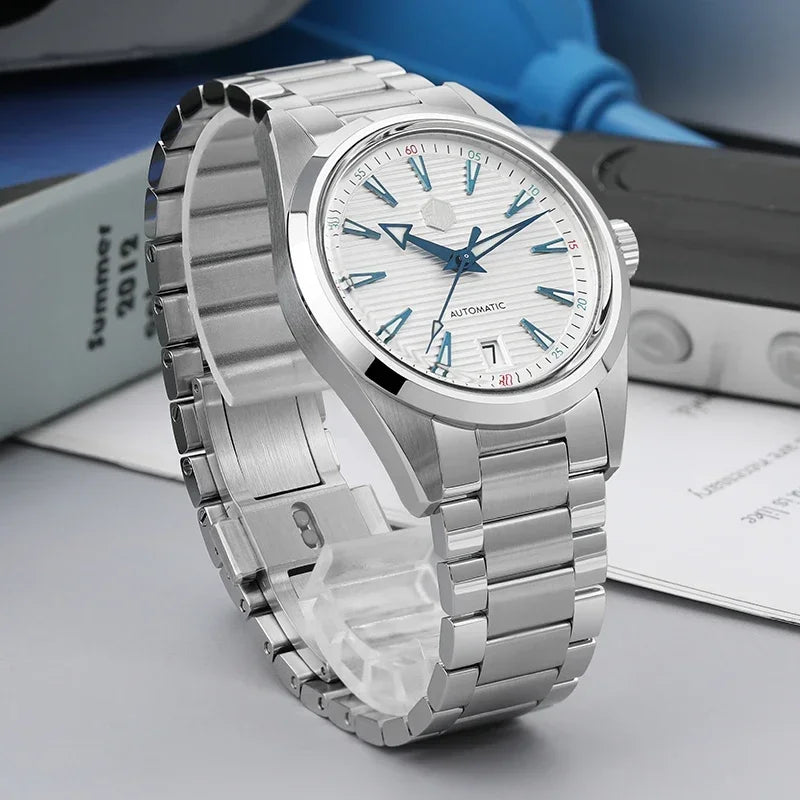 San Martin SNW V Men Watch NH Movement Sapphire - Product Image 30